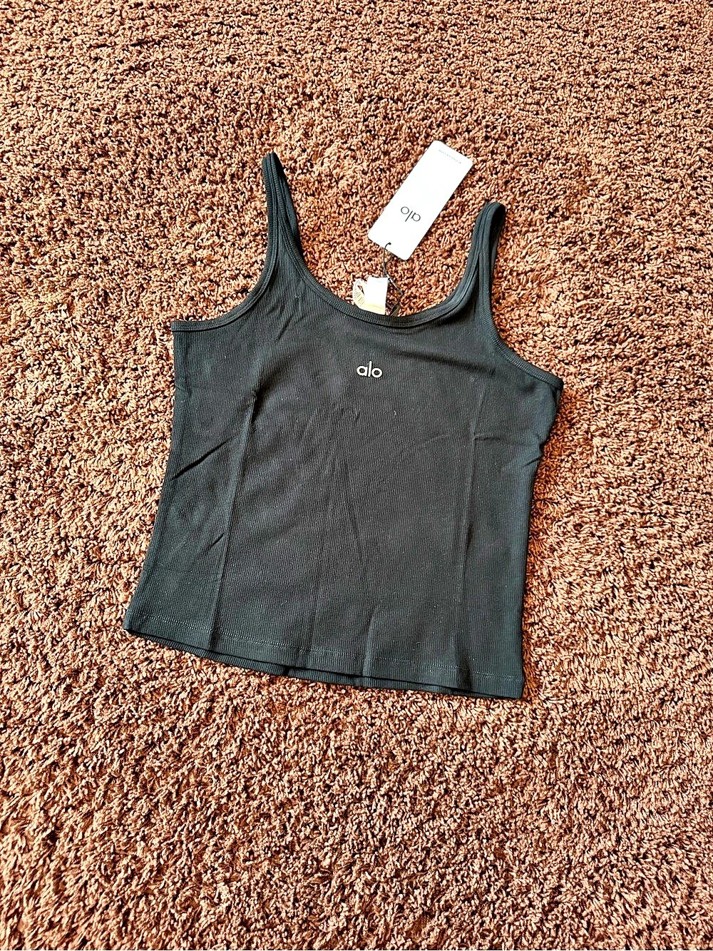 ALO • RIBBED TANK TOP